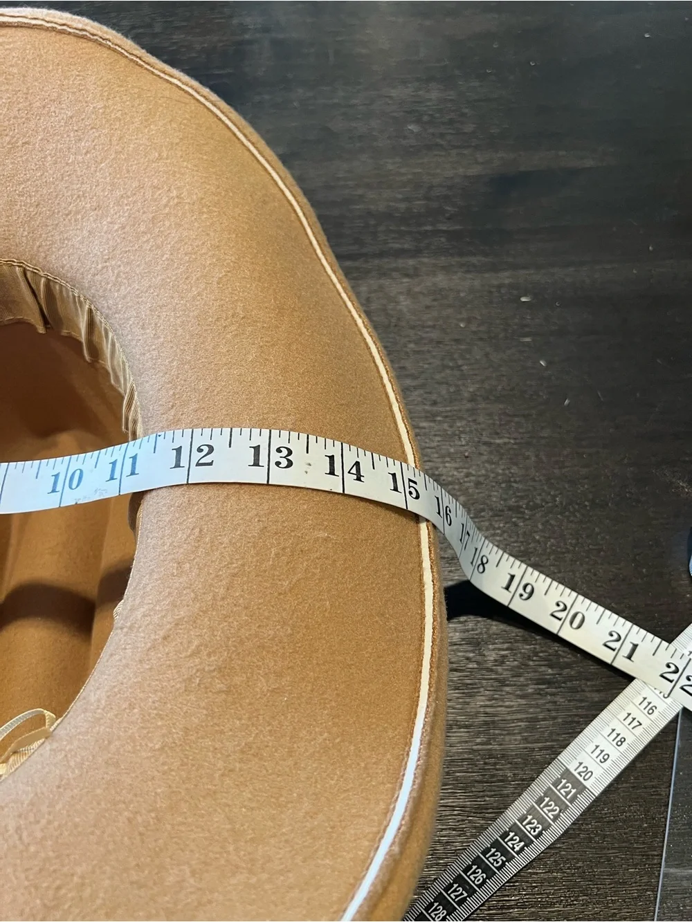 Frye Western Style Wide Brimmed Cowgirl/boy Hat OSFM Camel Boho Rodeo Rancher